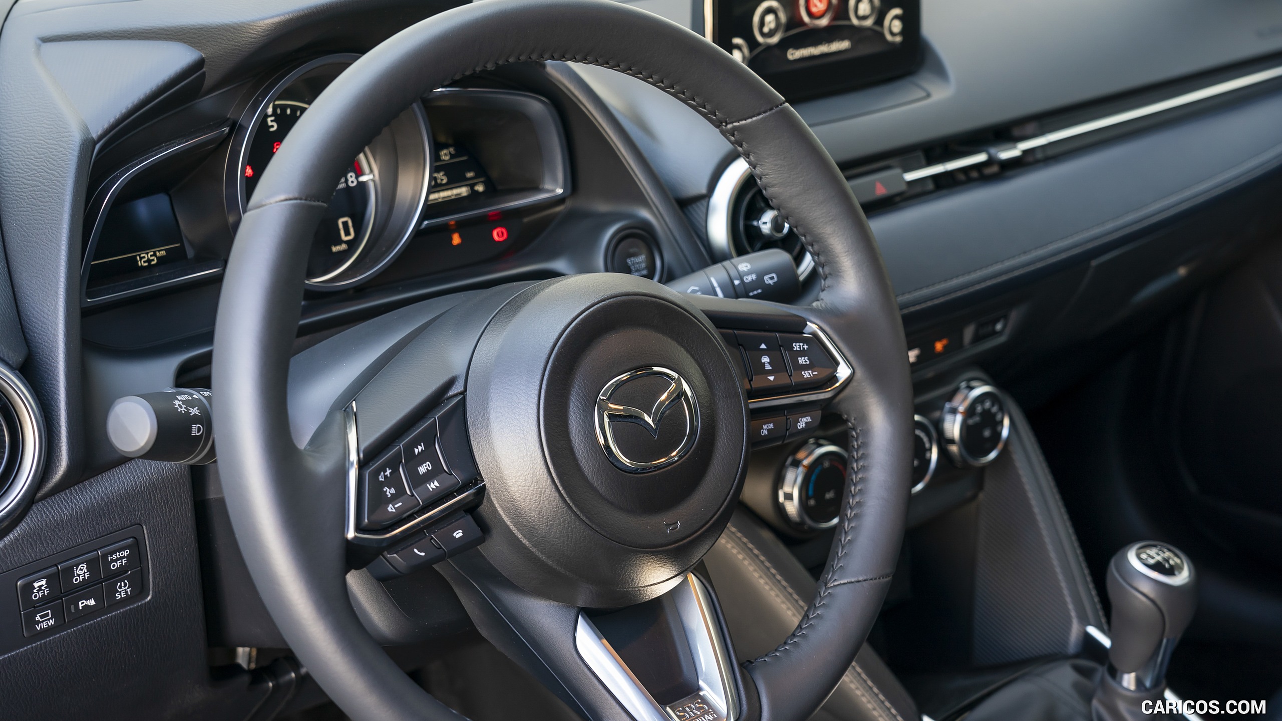 2020 Mazda2 (Color: Machine Grey) - Interior, Steering Wheel, #197 of 210