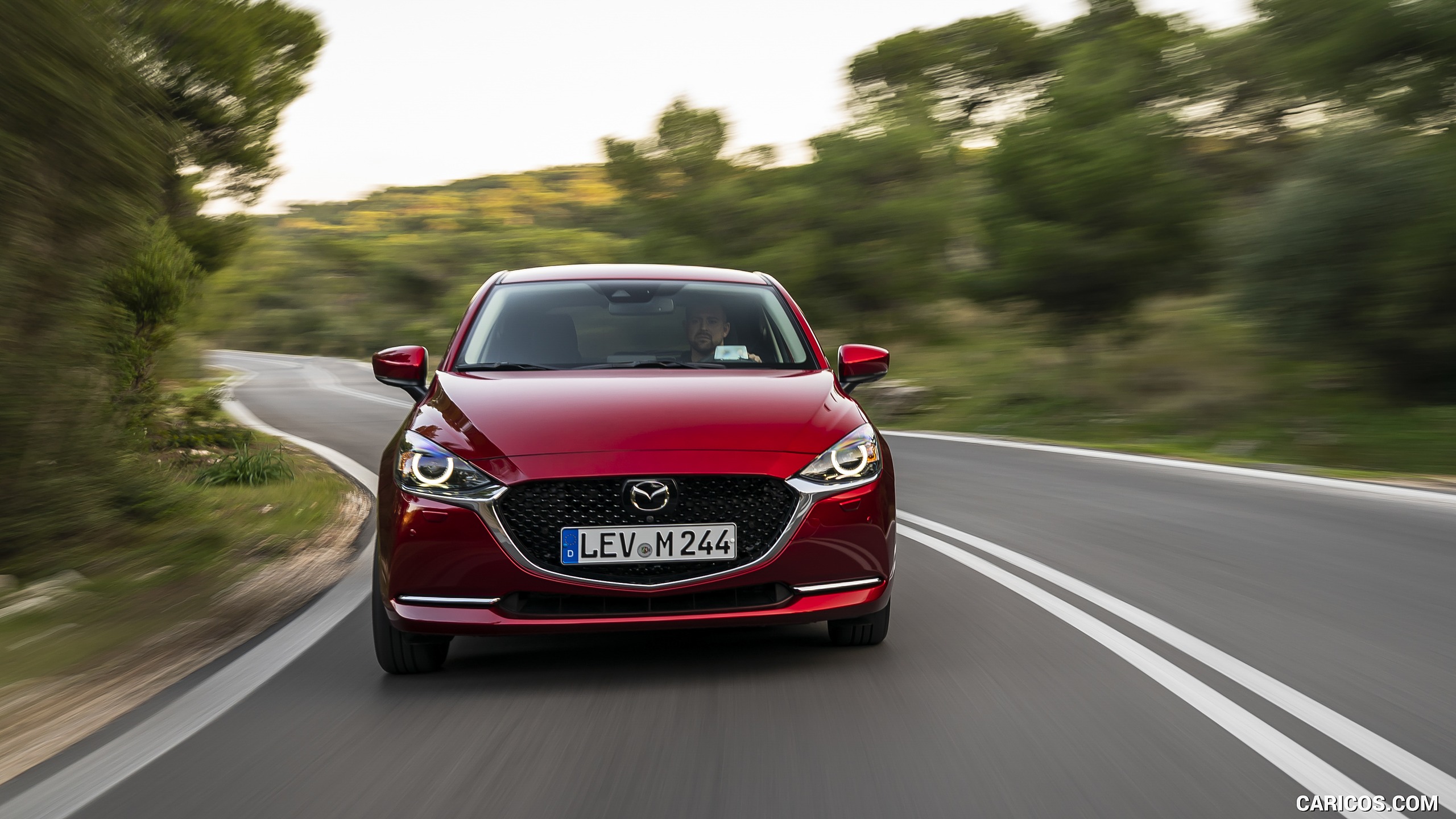 2020 Mazda2 (Color: Red Crystal) - Front, #3 of 210