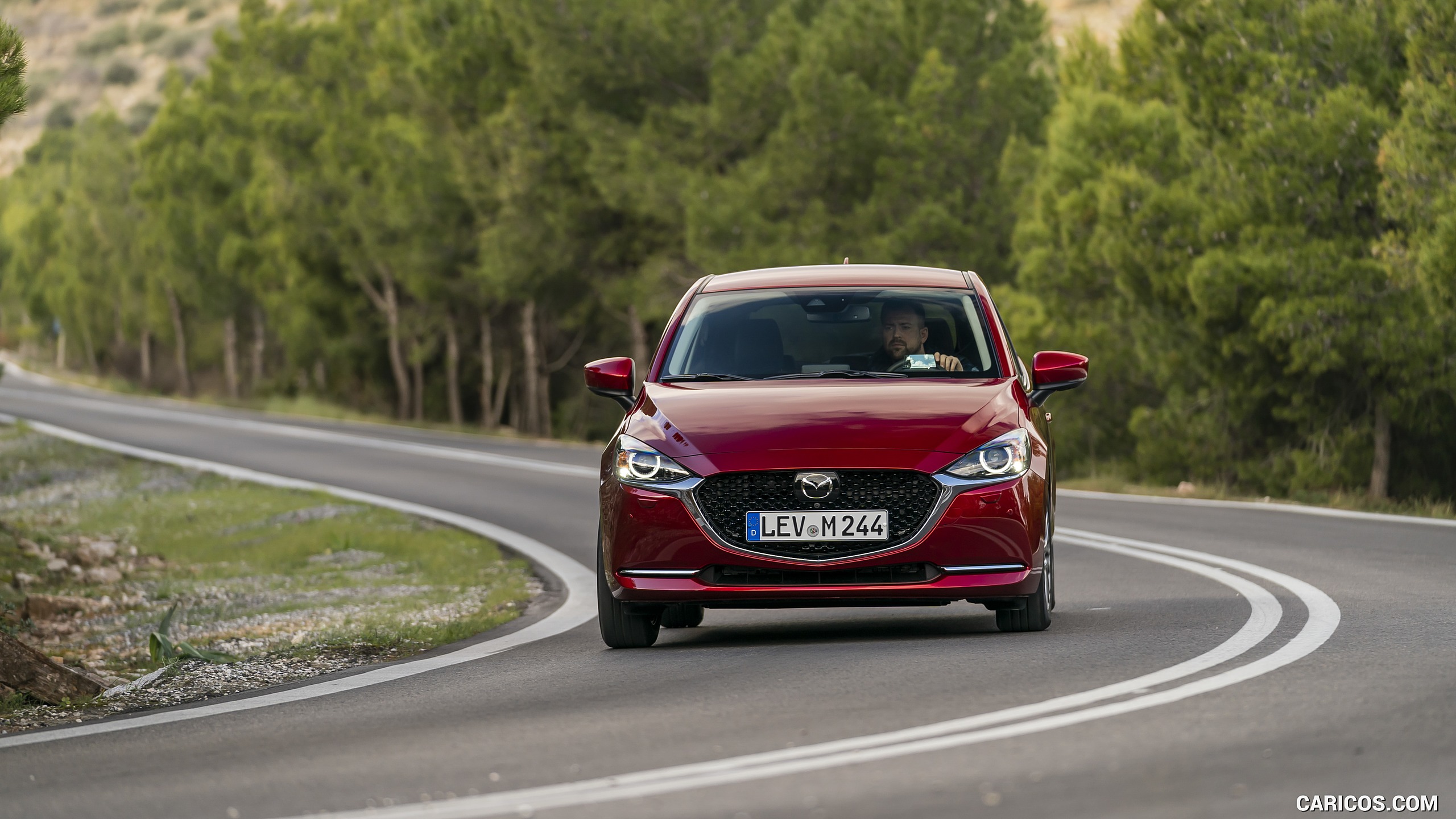 2020 Mazda2 (Color: Red Crystal) - Front, #31 of 210