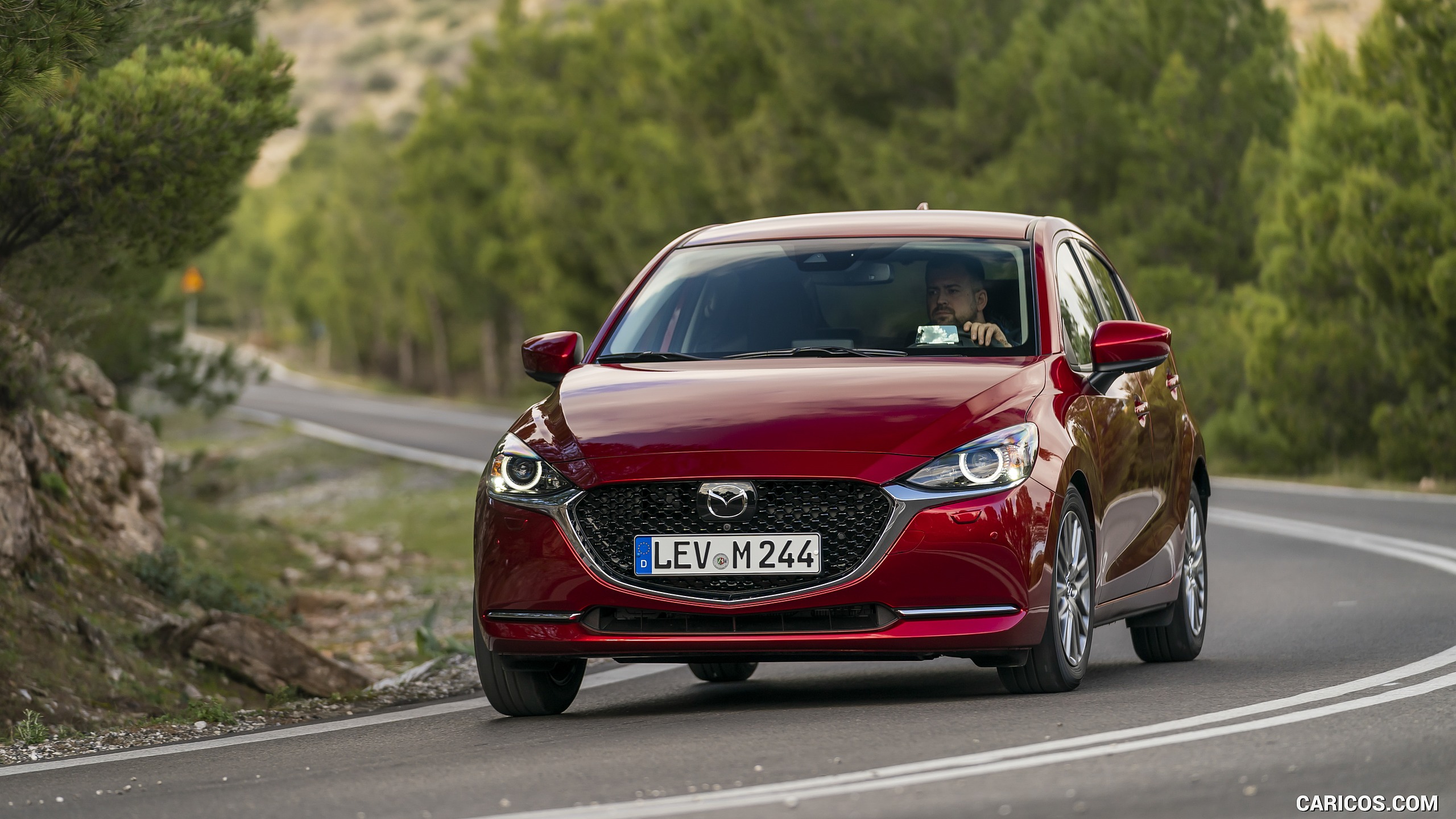 2020 Mazda2 (Color: Red Crystal) - Front, #33 of 210