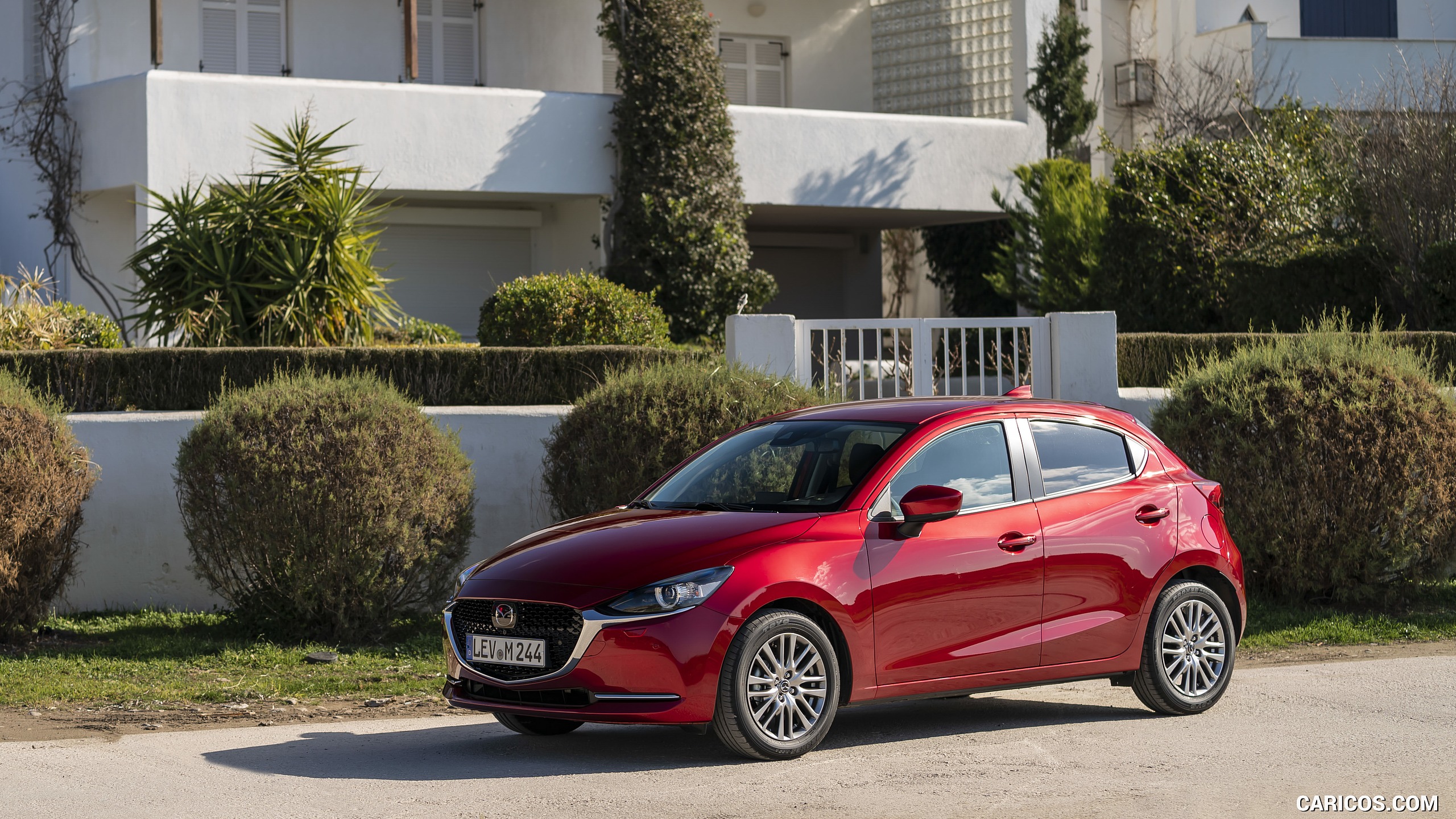 2020 Mazda2 (Color: Red Crystal) - Front Three-Quarter, #59 of 210