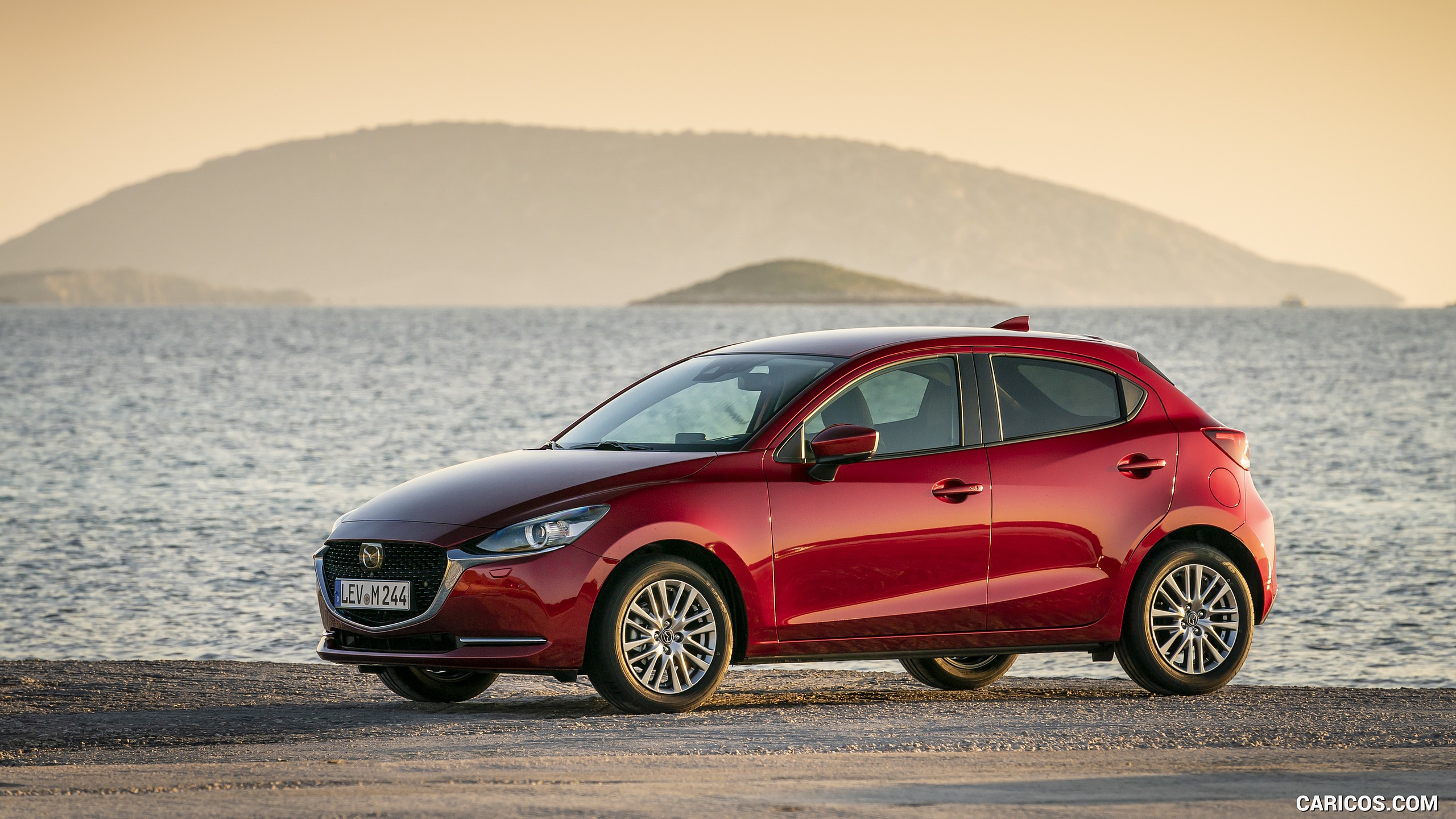 2020 Mazda2 (Color: Red Crystal) - Front Three-Quarter, #60 of 210