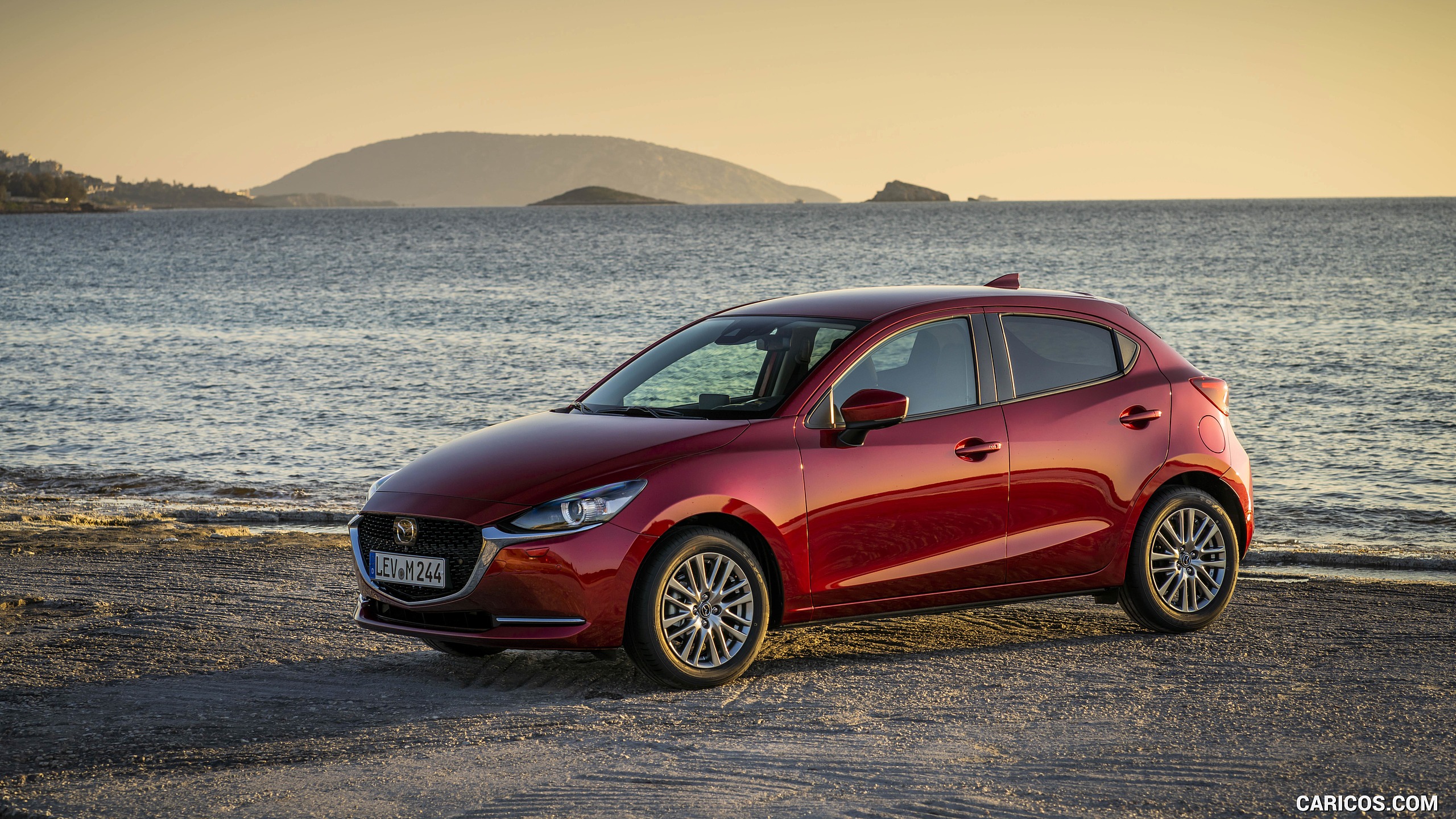 2020 Mazda2 (Color: Red Crystal) - Front Three-Quarter, #64 of 210