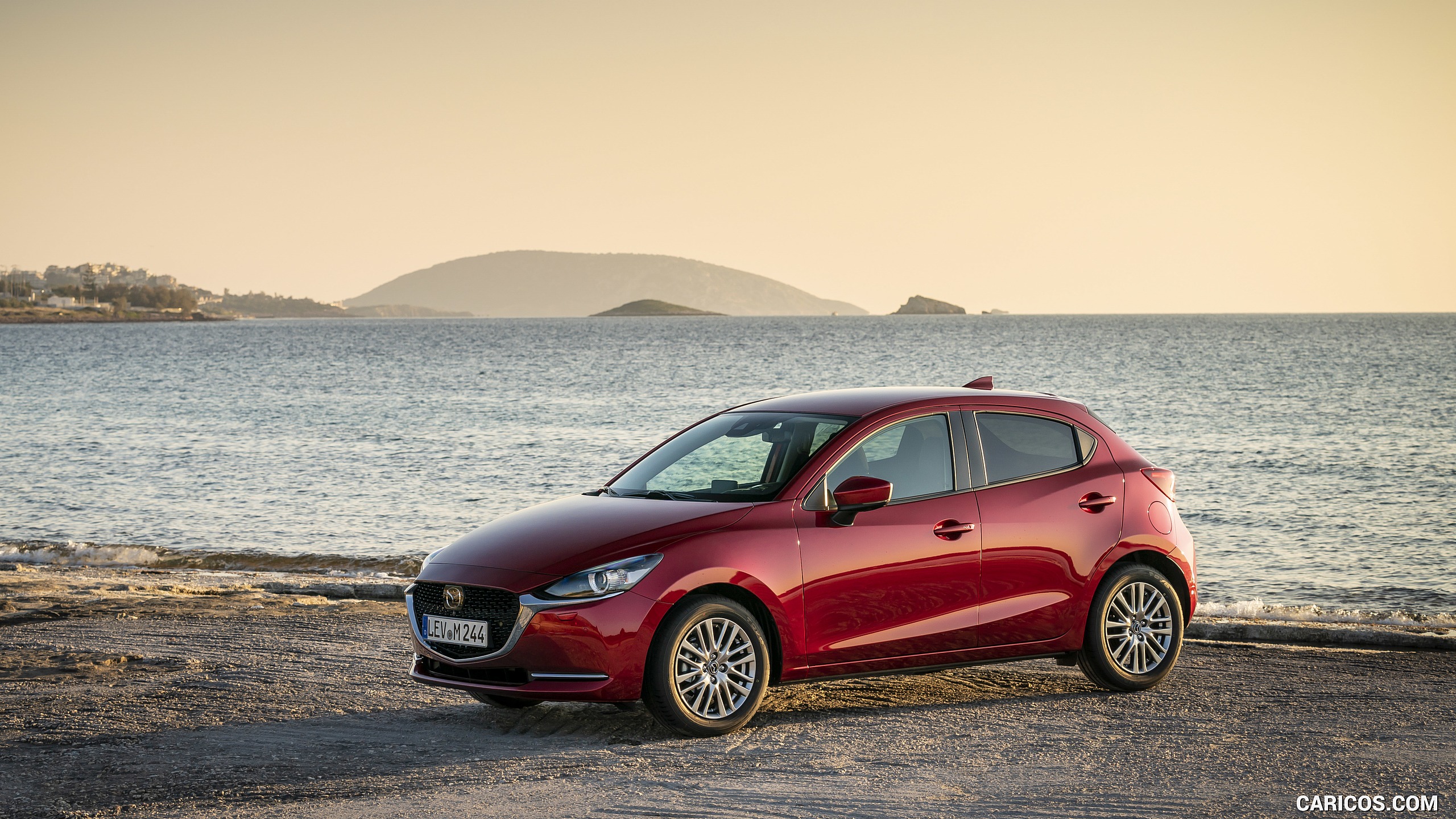2020 Mazda2 (Color: Red Crystal) - Front Three-Quarter, #66 of 210