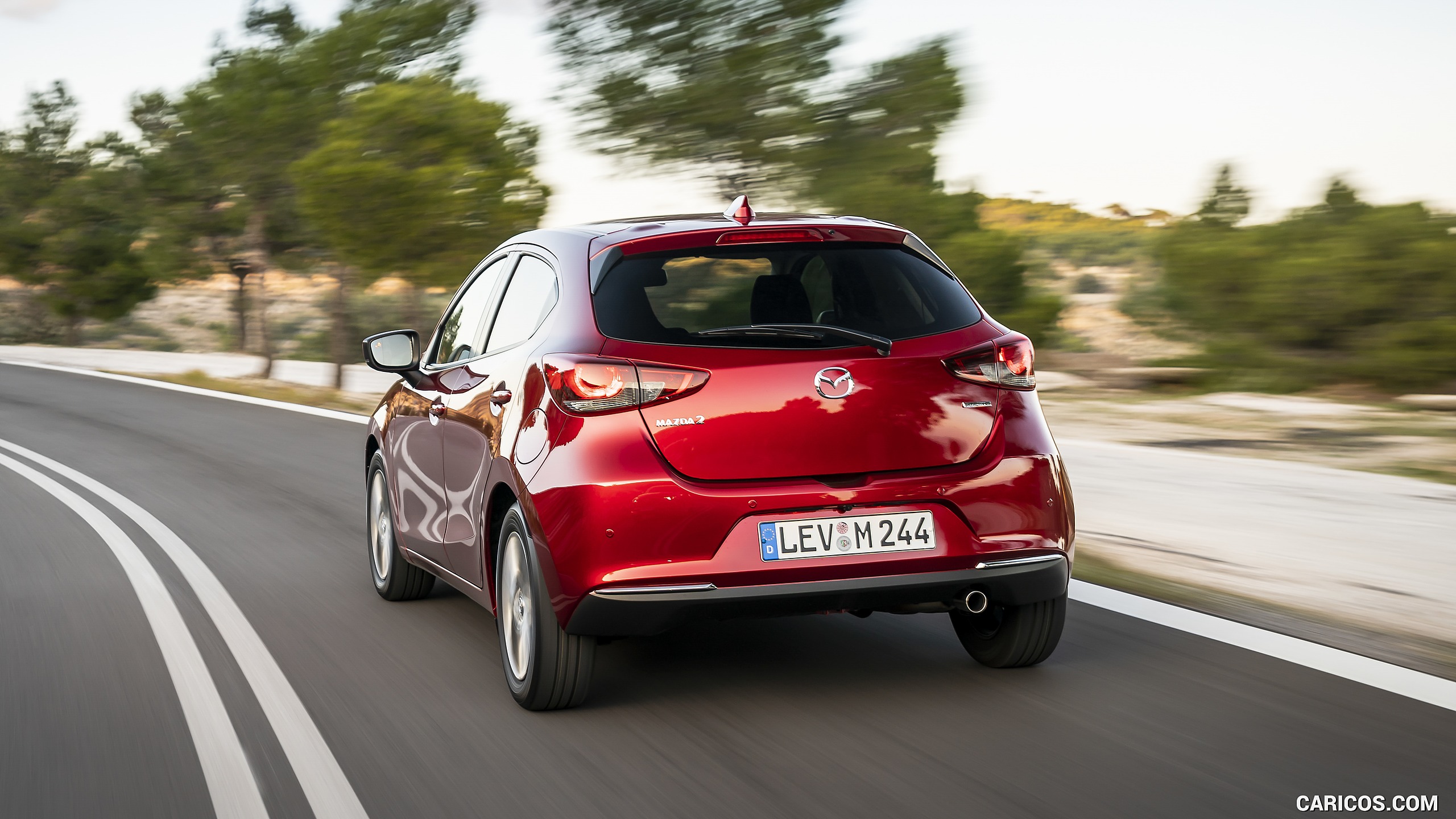 2020 Mazda2 (Color: Red Crystal) - Rear, #2 of 210