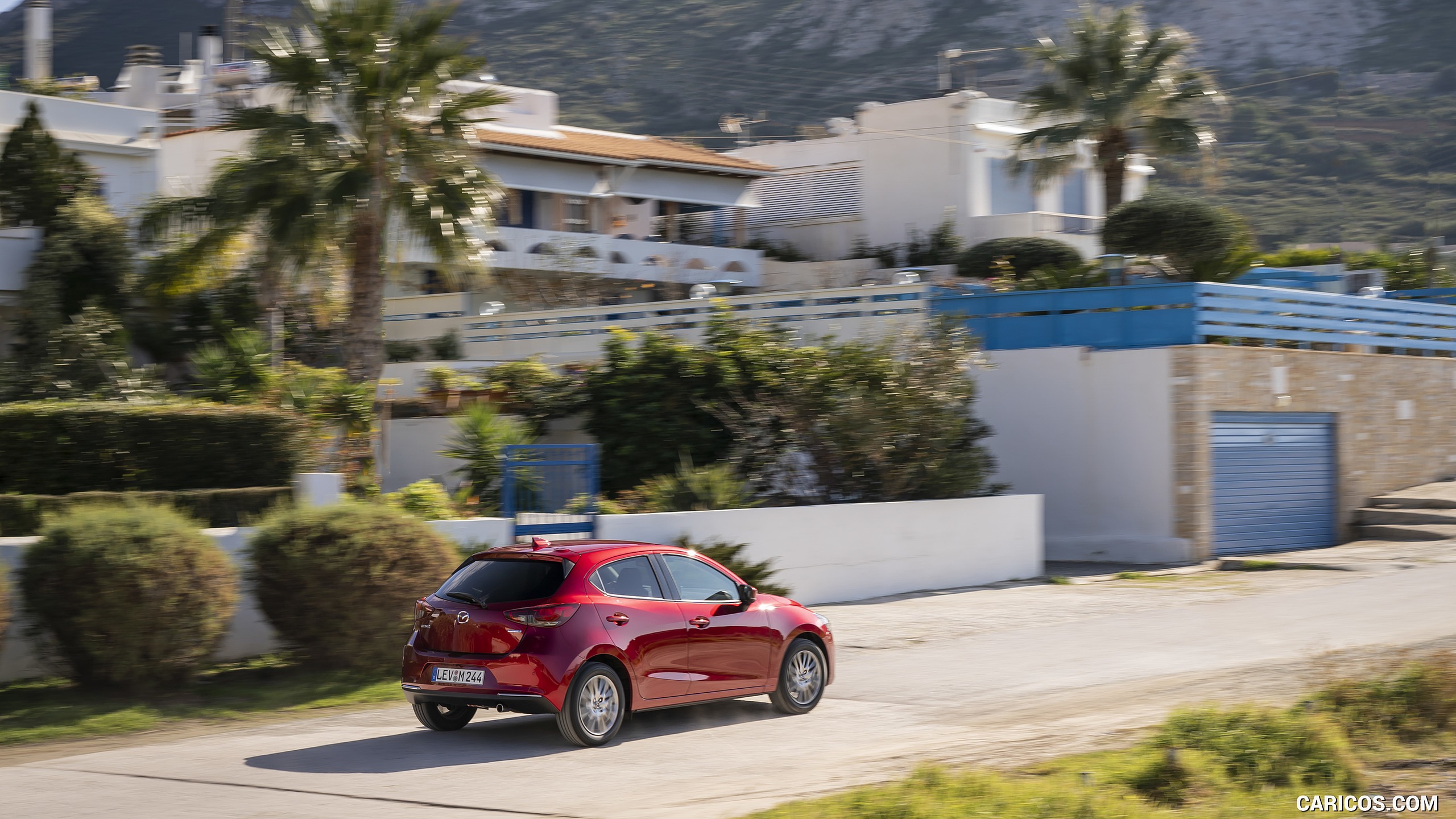 2020 Mazda2 (Color: Red Crystal) - Rear Three-Quarter, #58 of 210