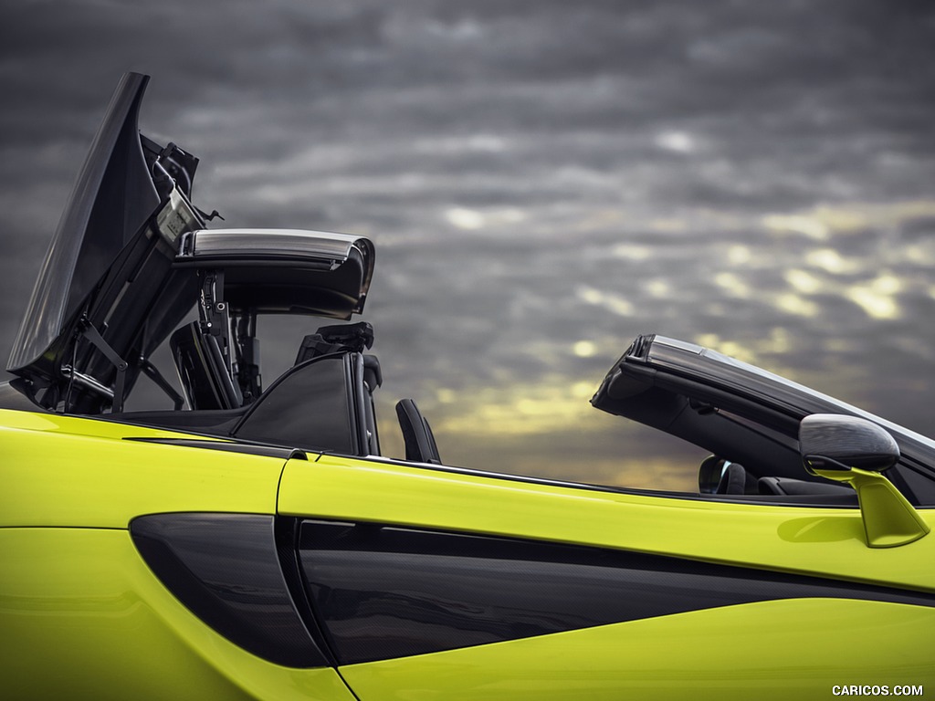 2020 McLaren 600LT Spider (Color: Lime Green) - Detail