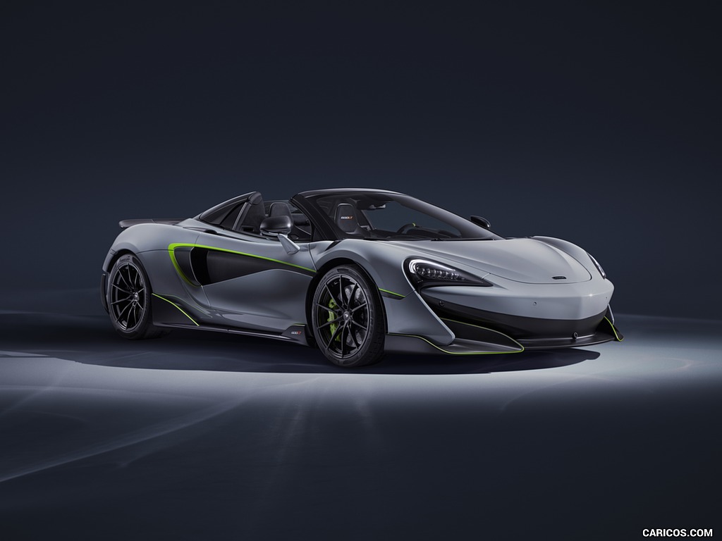 2020 McLaren 600LT Spider by MSO - Front Three-Quarter