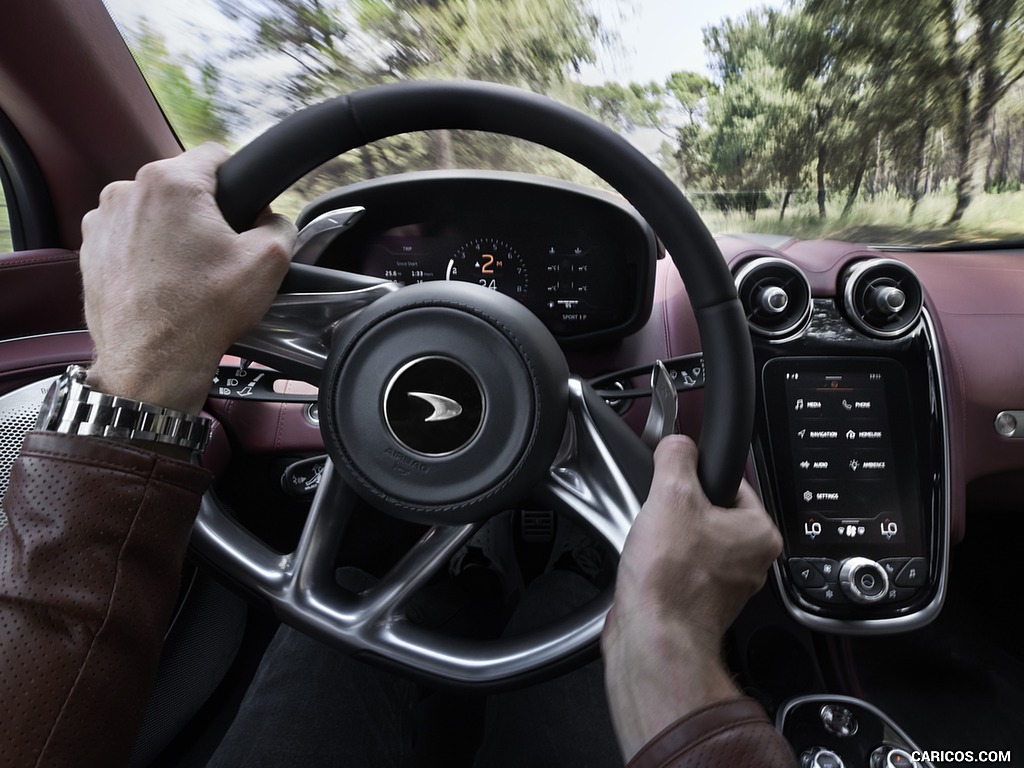 2020 McLaren GT (Color: Burnished Copper) - Interior, Steering Wheel