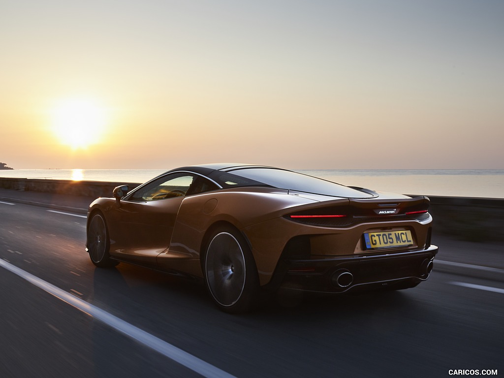 2020 McLaren GT (Color: Burnished Copper) - Rear Three-Quarter