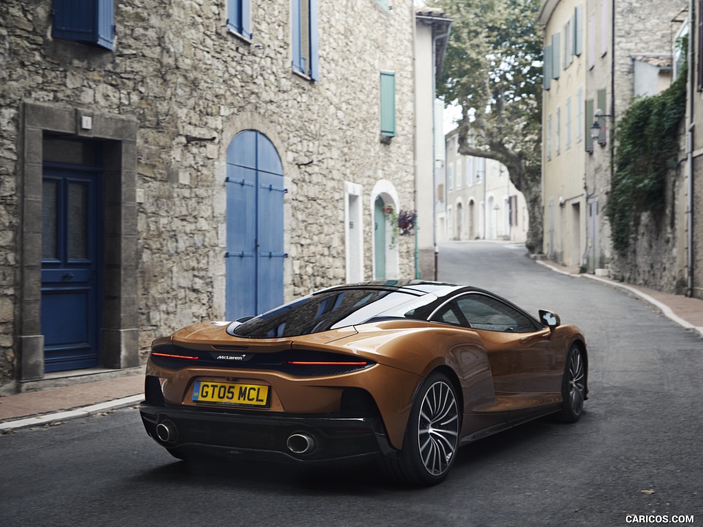 2020 McLaren GT (Color: Burnished Copper) - Rear Three-Quarter