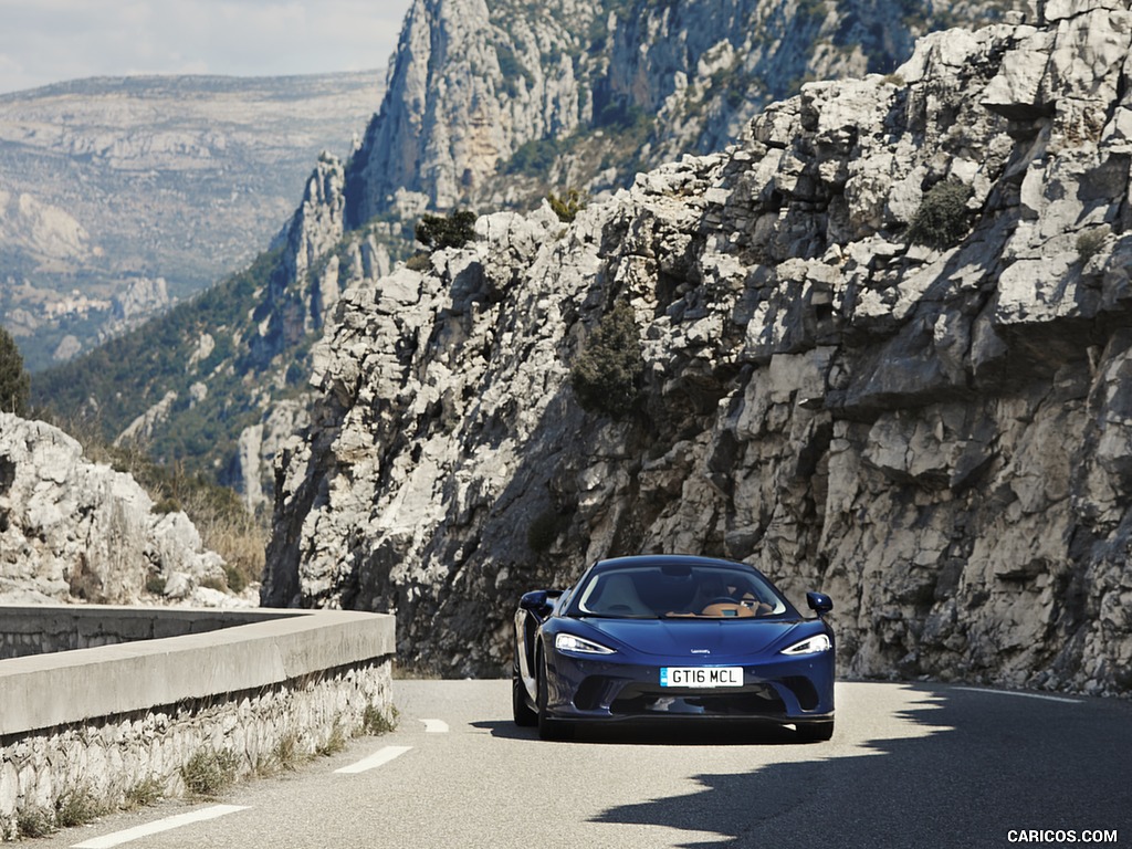 2020 McLaren GT (Color: Namaka Blue) - Front