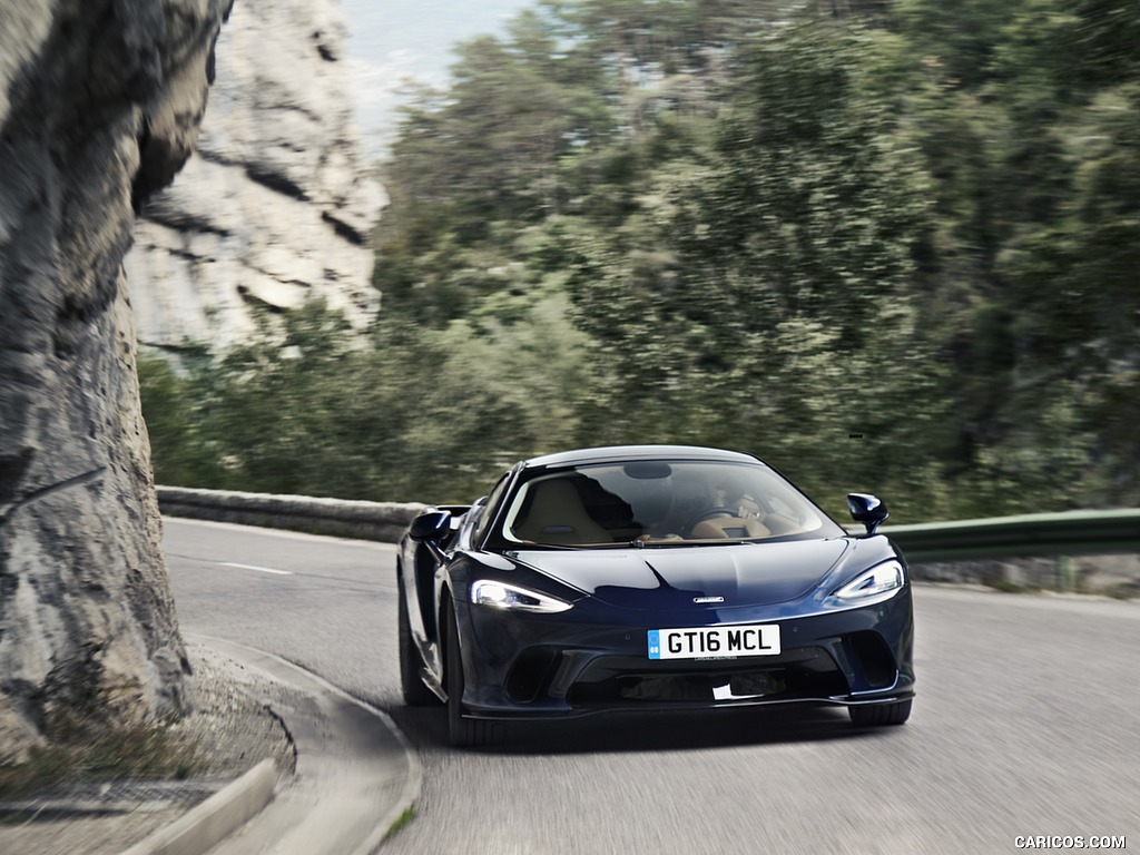 2020 McLaren GT (Color: Namaka Blue) - Front