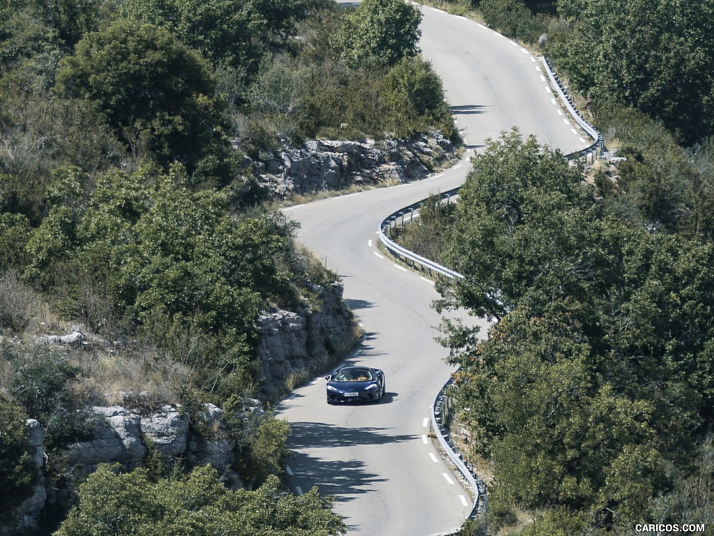 2020 McLaren GT (Color: Namaka Blue) - Front