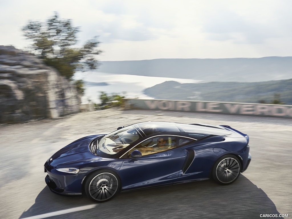 2020 McLaren GT (Color: Namaka Blue) - Side