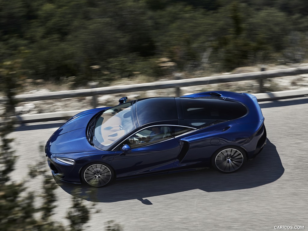 2020 McLaren GT (Color: Namaka Blue) - Top