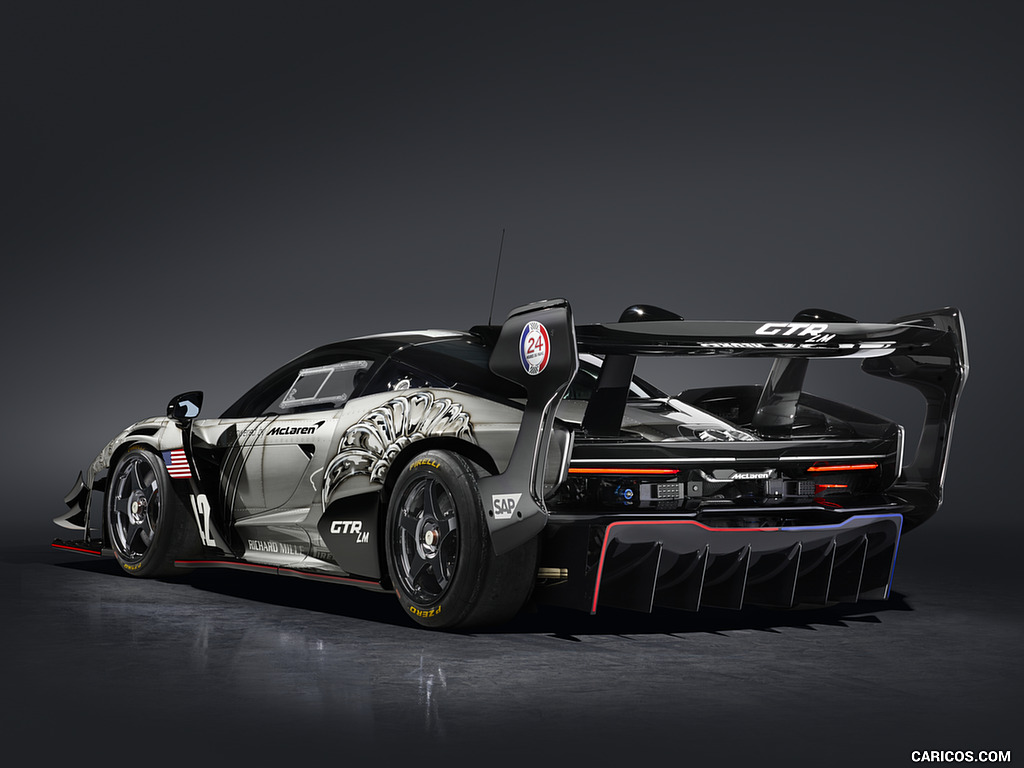 2020 McLaren Senna GTR LM Cesar - Rear Three-Quarter