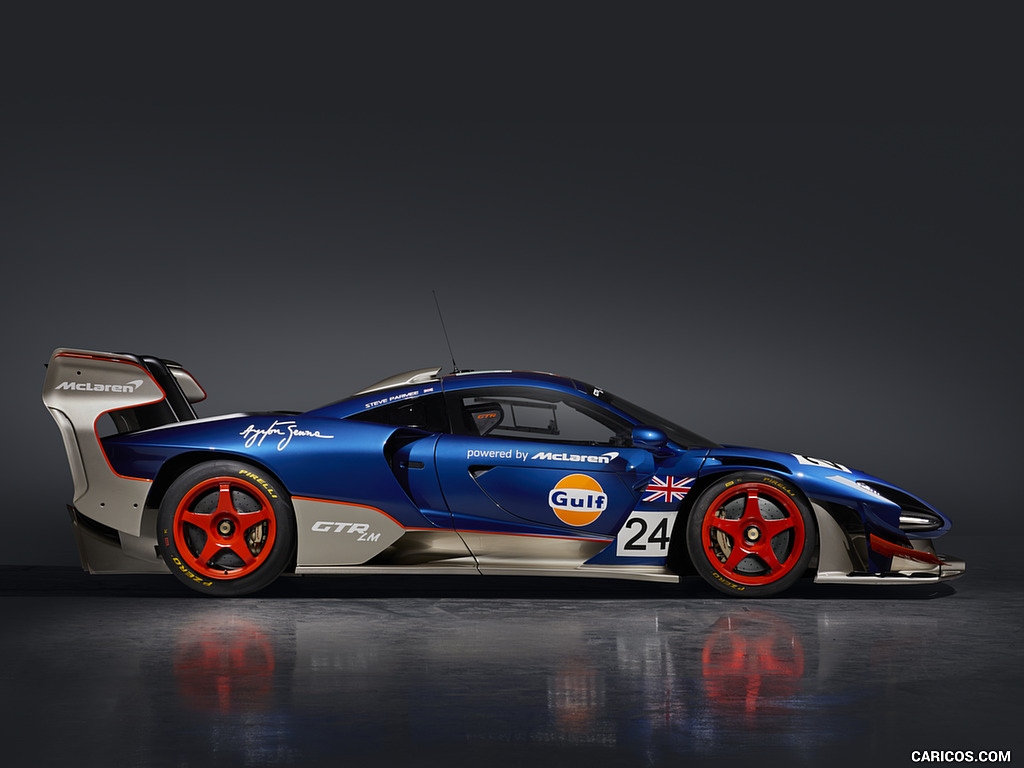 2020 McLaren Senna GTR LM Gulf - Side