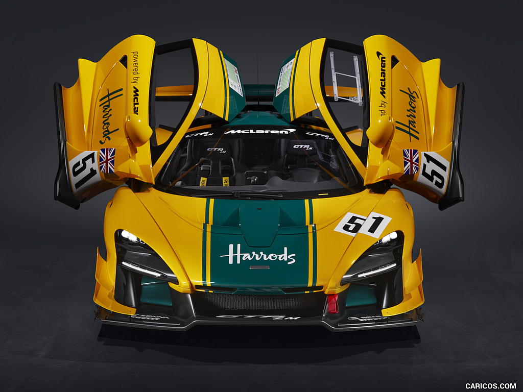 2020 McLaren Senna GTR LM Harrods - Front