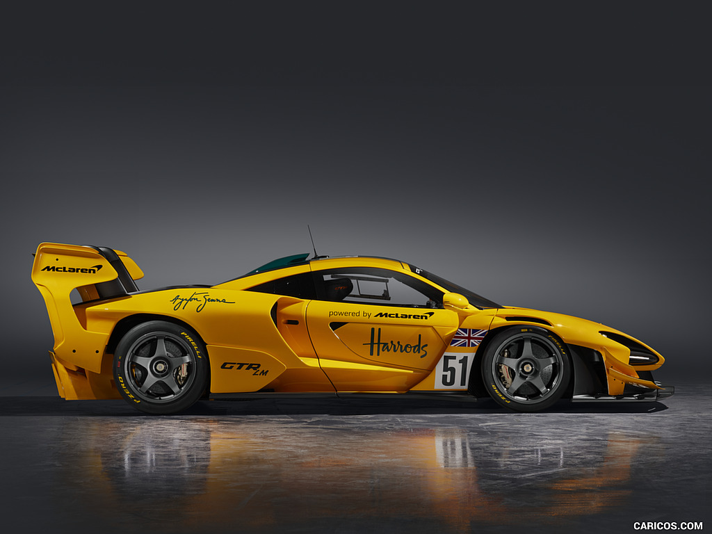 2020 McLaren Senna GTR LM Harrods - Side