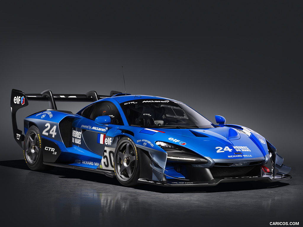 2020 McLaren Senna GTR LM Jacadi - Front Three-Quarter