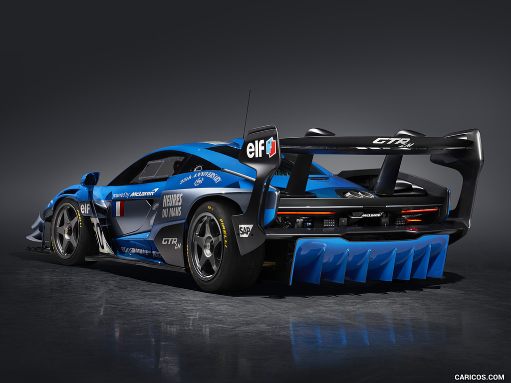 2020 McLaren Senna GTR LM Jacadi - Rear Three-Quarter