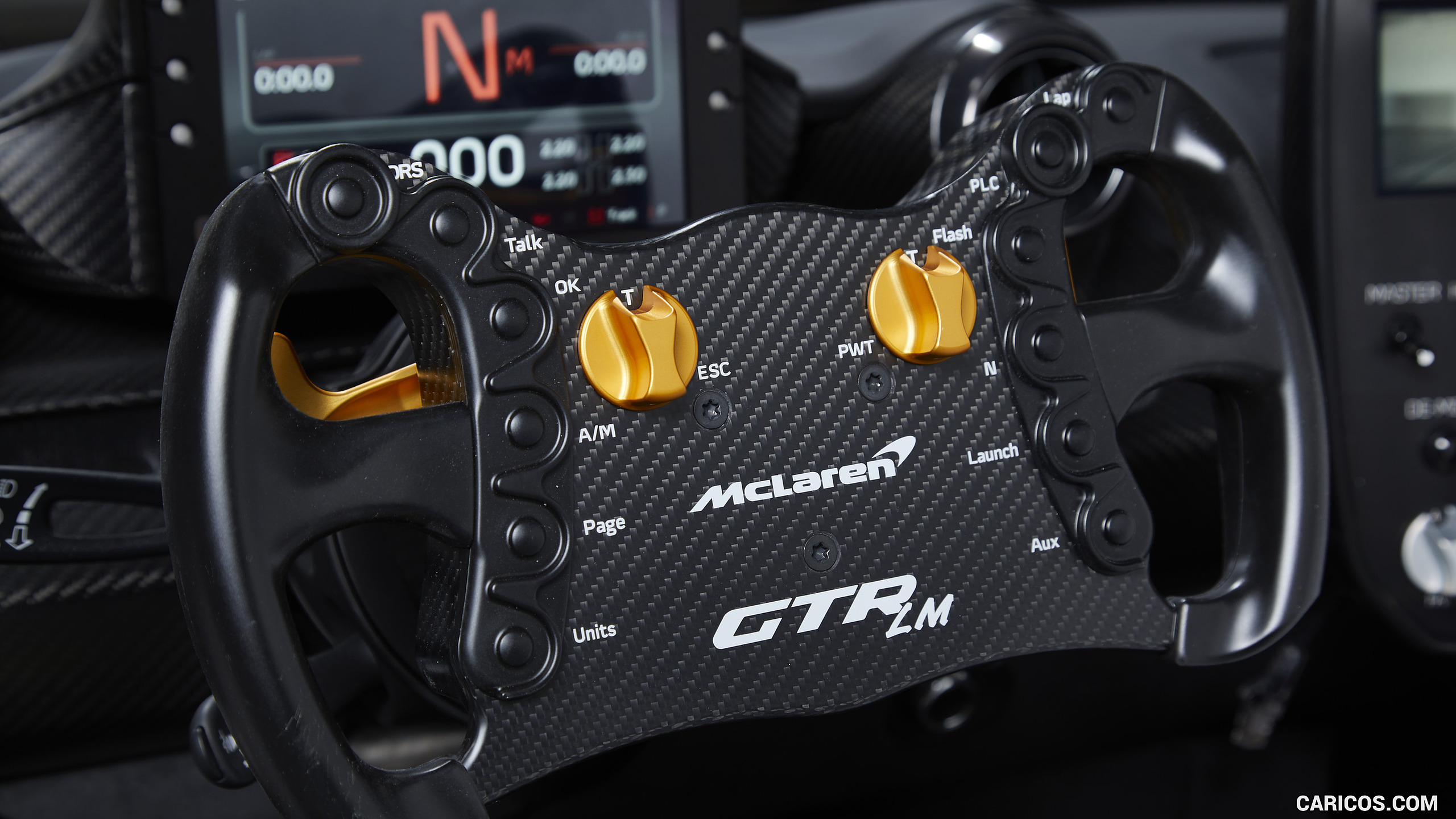 2020 McLaren Senna GTR LM Ueno Clinic - Interior, Steering Wheel, #10 of 41