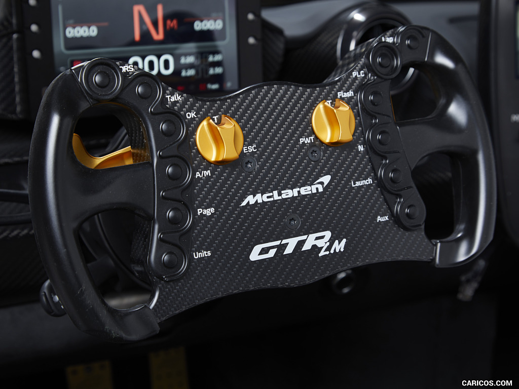 2020 McLaren Senna GTR LM Ueno Clinic - Interior, Steering Wheel