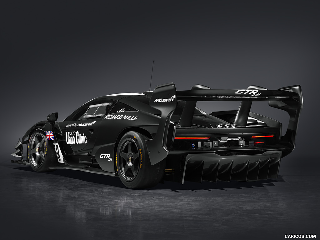 2020 McLaren Senna GTR LM Ueno Clinic - Rear Three-Quarter