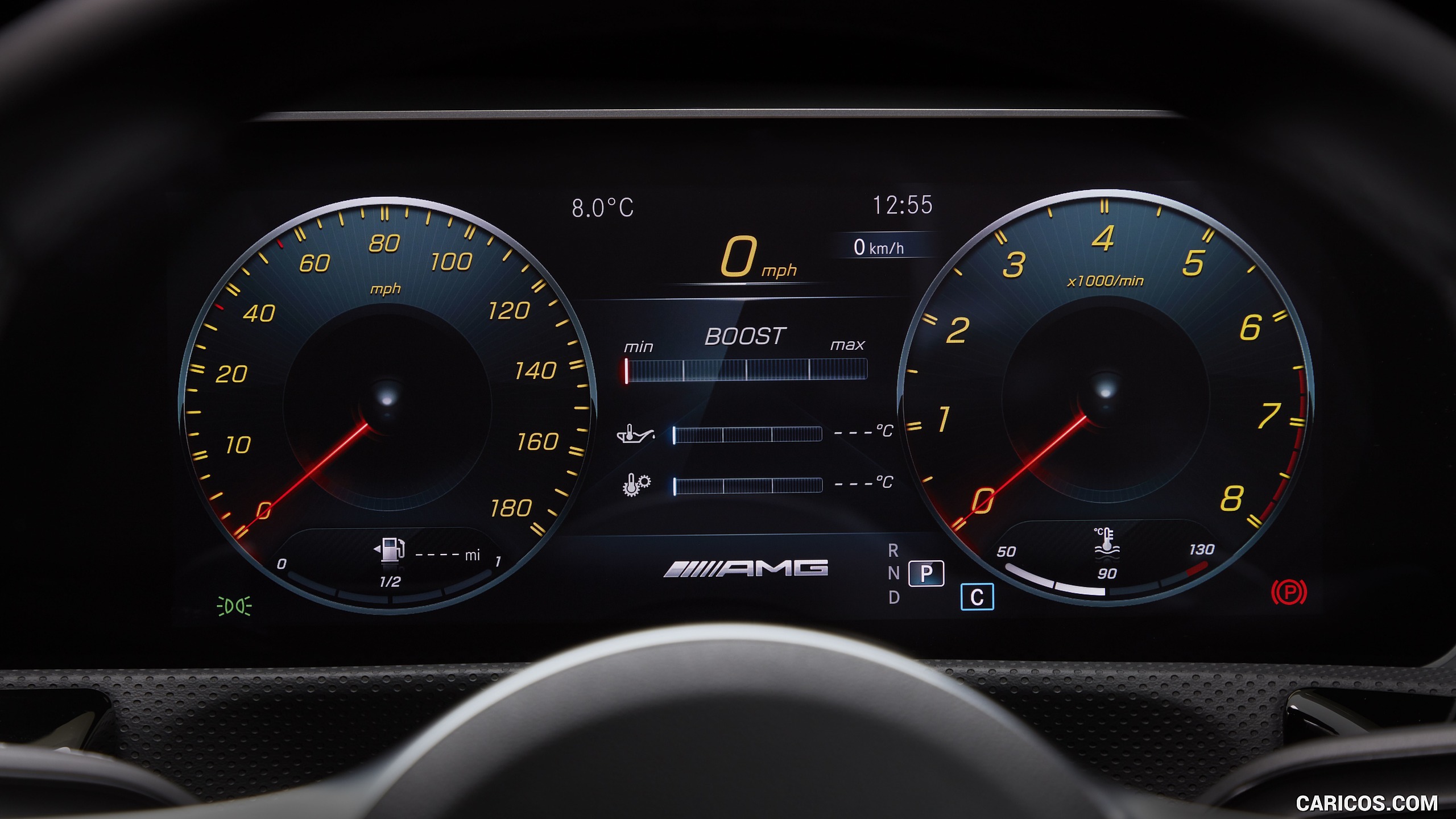2020 Mercedes-AMG A 35 Sedan (UK-Spec) - Digital Instrument Cluster, #78 of 101