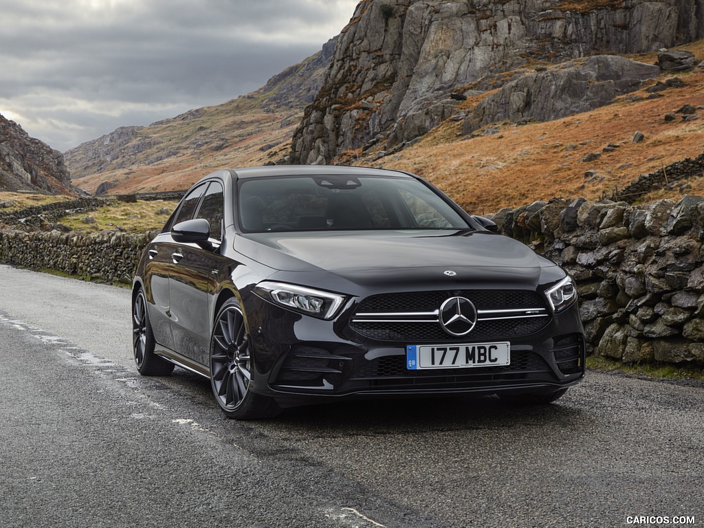 2020 Mercedes-AMG A 35 Sedan (UK-Spec) - Front