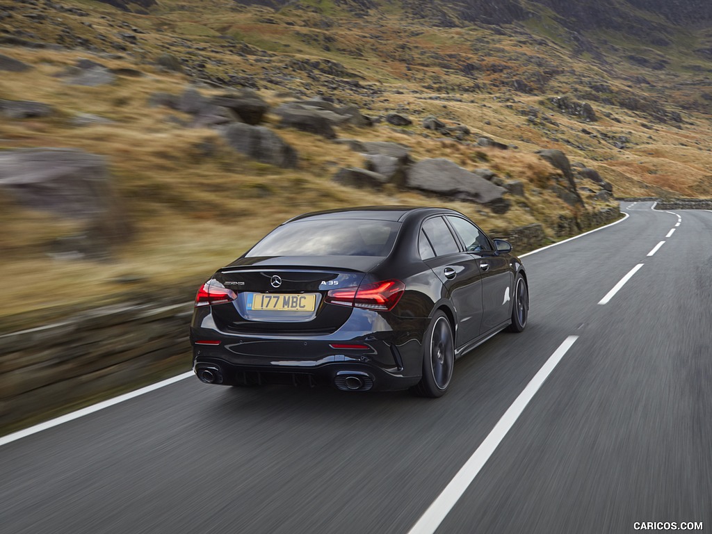 2020 Mercedes-AMG A 35 Sedan (UK-Spec) - Rear