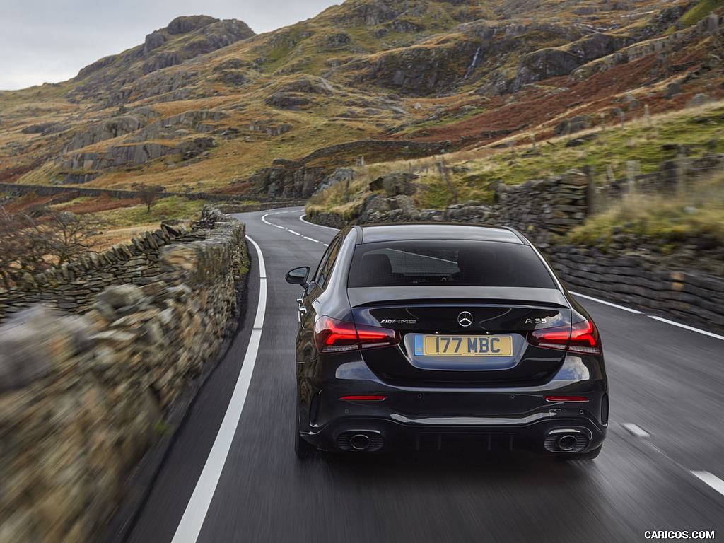 2020 Mercedes-AMG A 35 Sedan (UK-Spec) - Rear