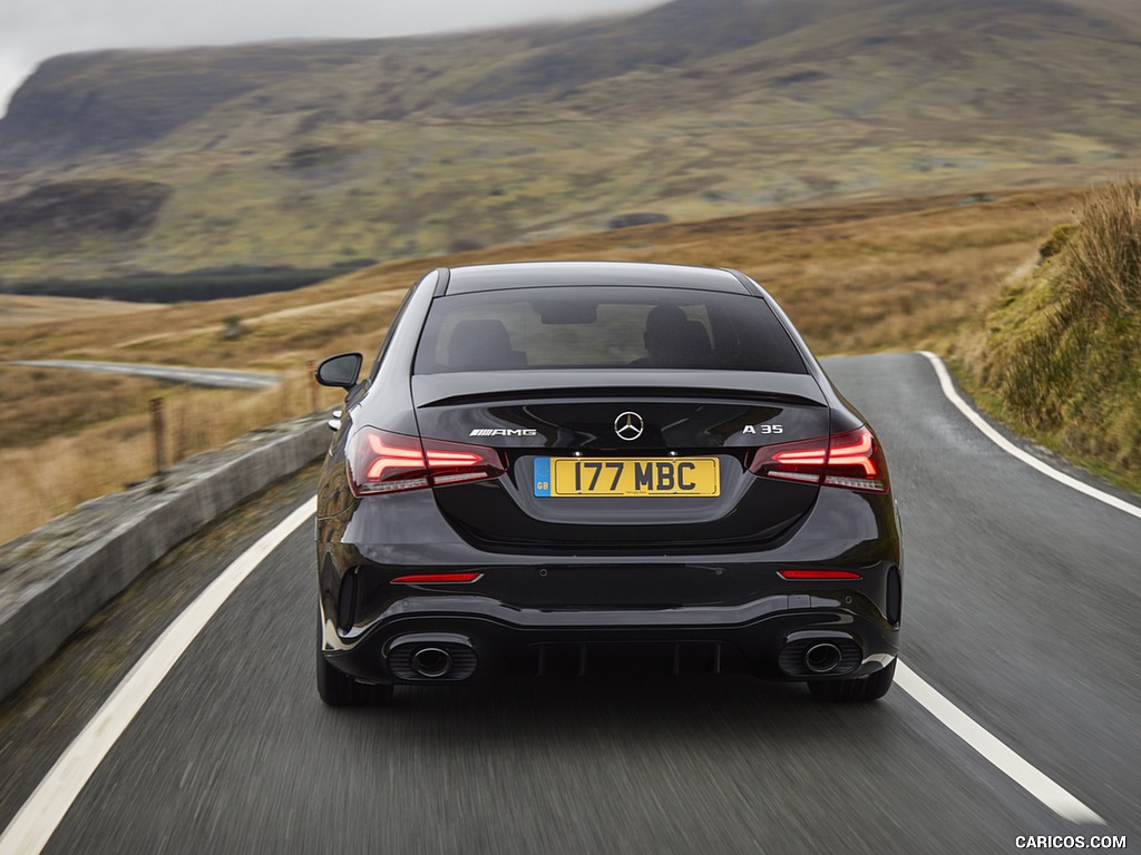 2020 Mercedes-AMG A 35 Sedan (UK-Spec) - Rear