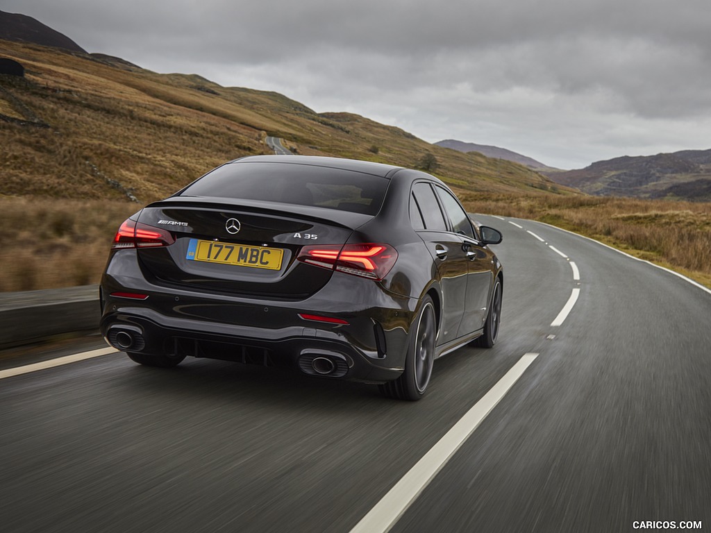 2020 Mercedes-AMG A 35 Sedan (UK-Spec) - Rear