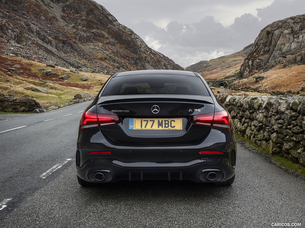 2020 Mercedes-AMG A 35 Sedan (UK-Spec) - Rear