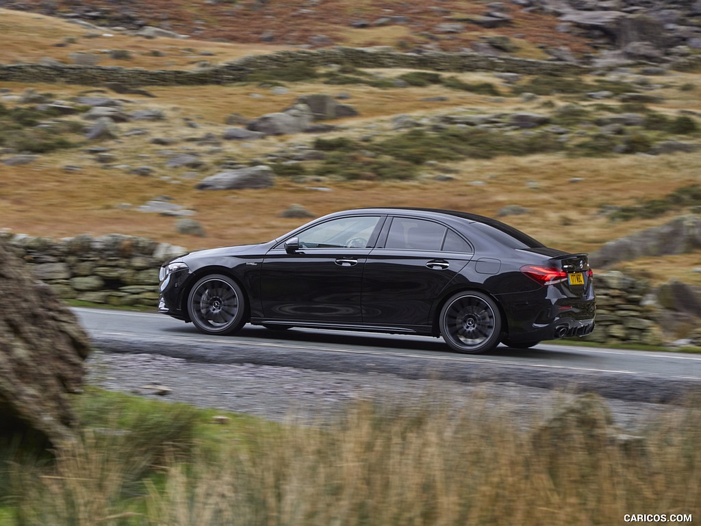 2020 Mercedes-AMG A 35 Sedan (UK-Spec) - Side