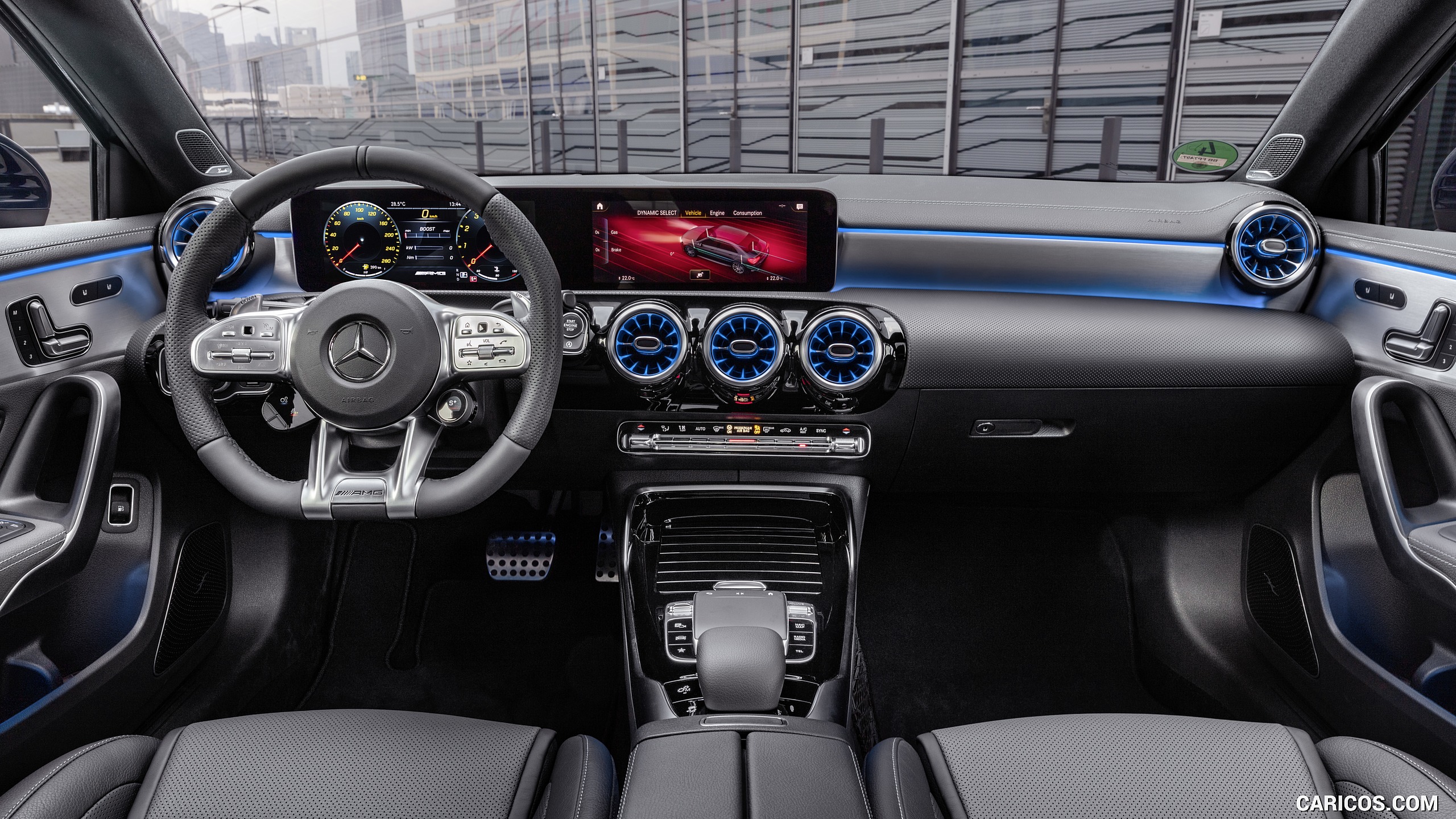 2020 Mercedes-AMG A 35 Sedan - Interior, Cockpit, #22 of 101