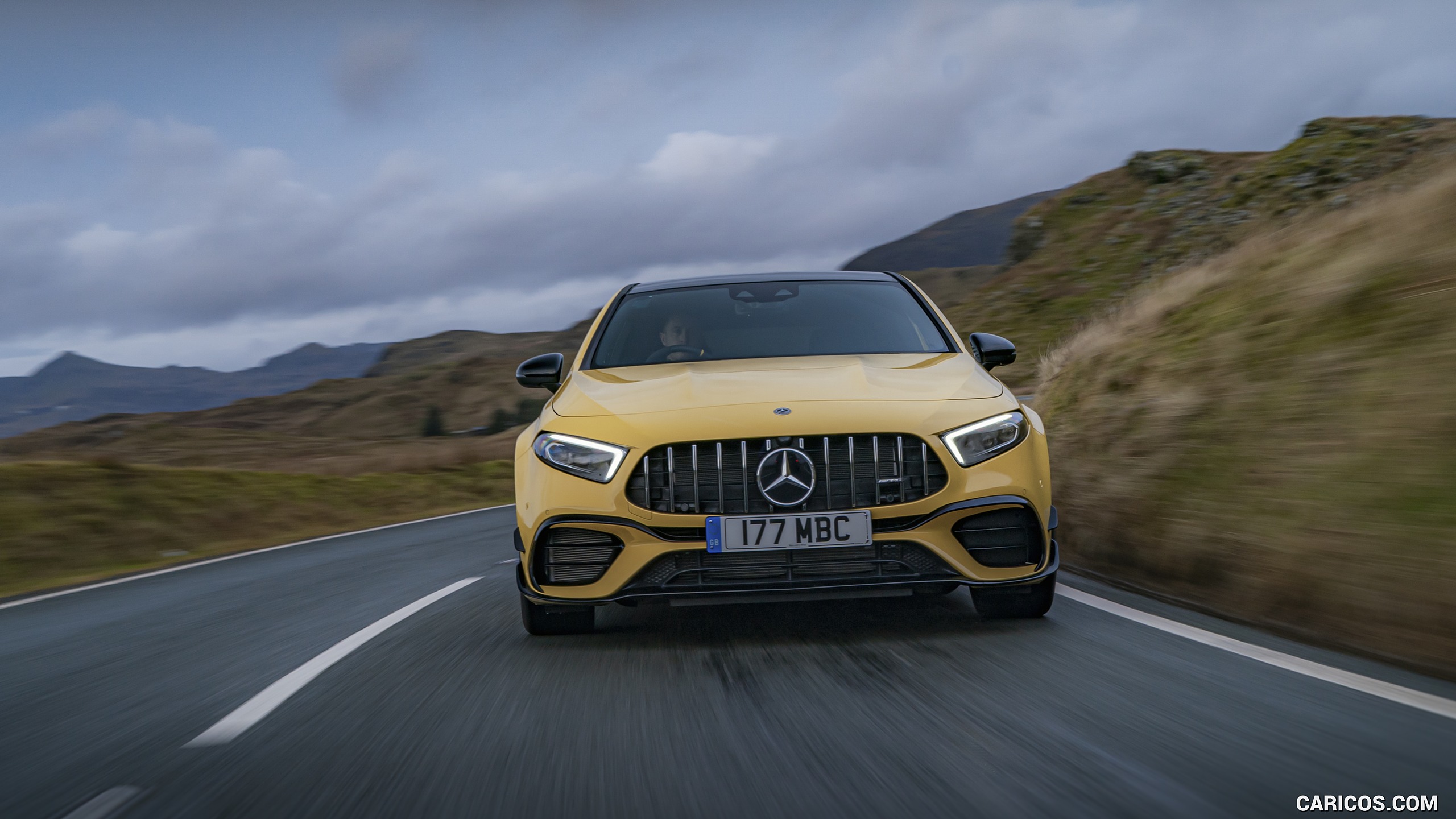 2020 Mercedes-AMG A 45 S (UK-Spec) - Front, #121 of 188