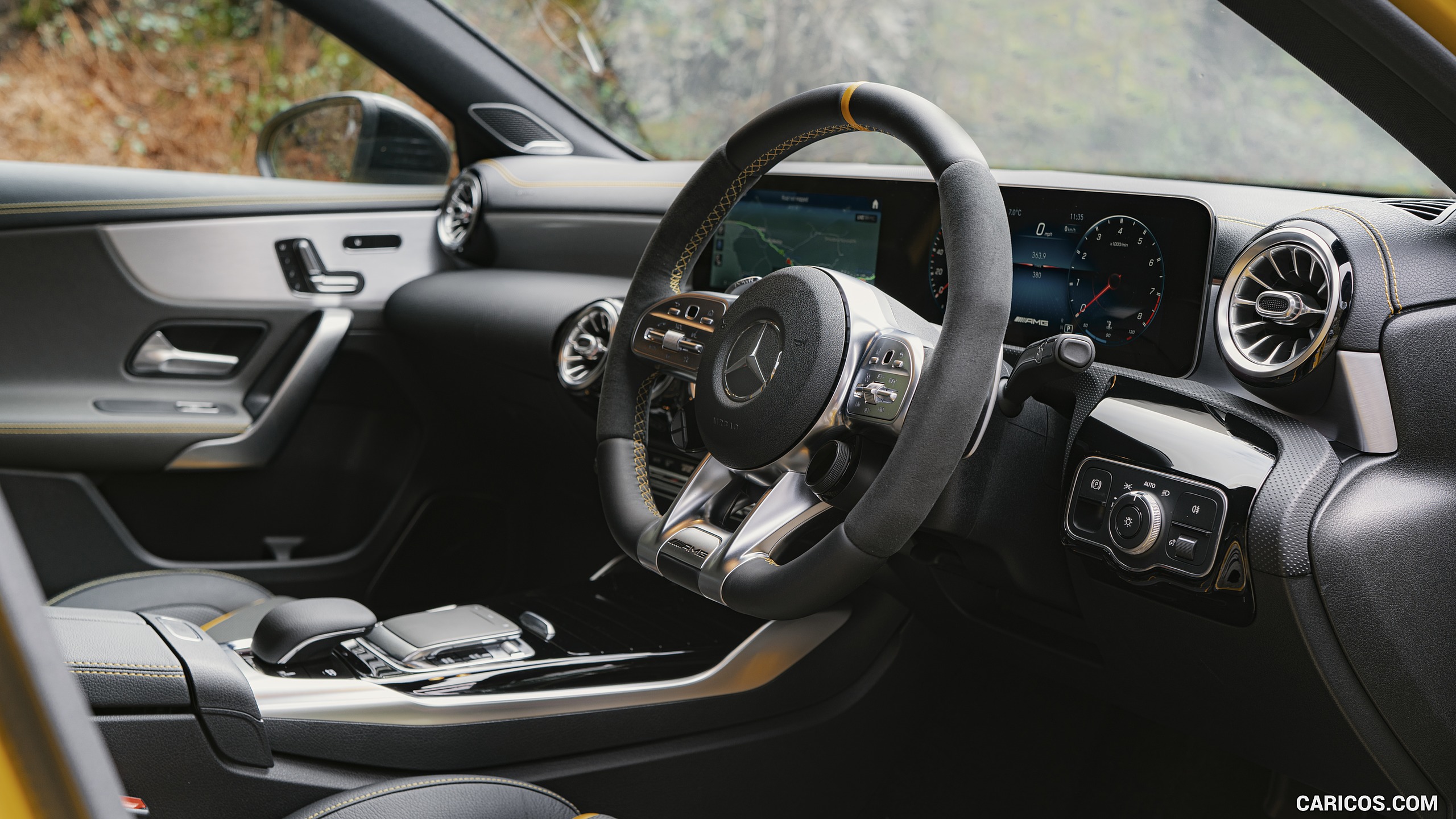 2020 Mercedes-AMG A 45 S (UK-Spec) - Interior, Detail, #178 of 188