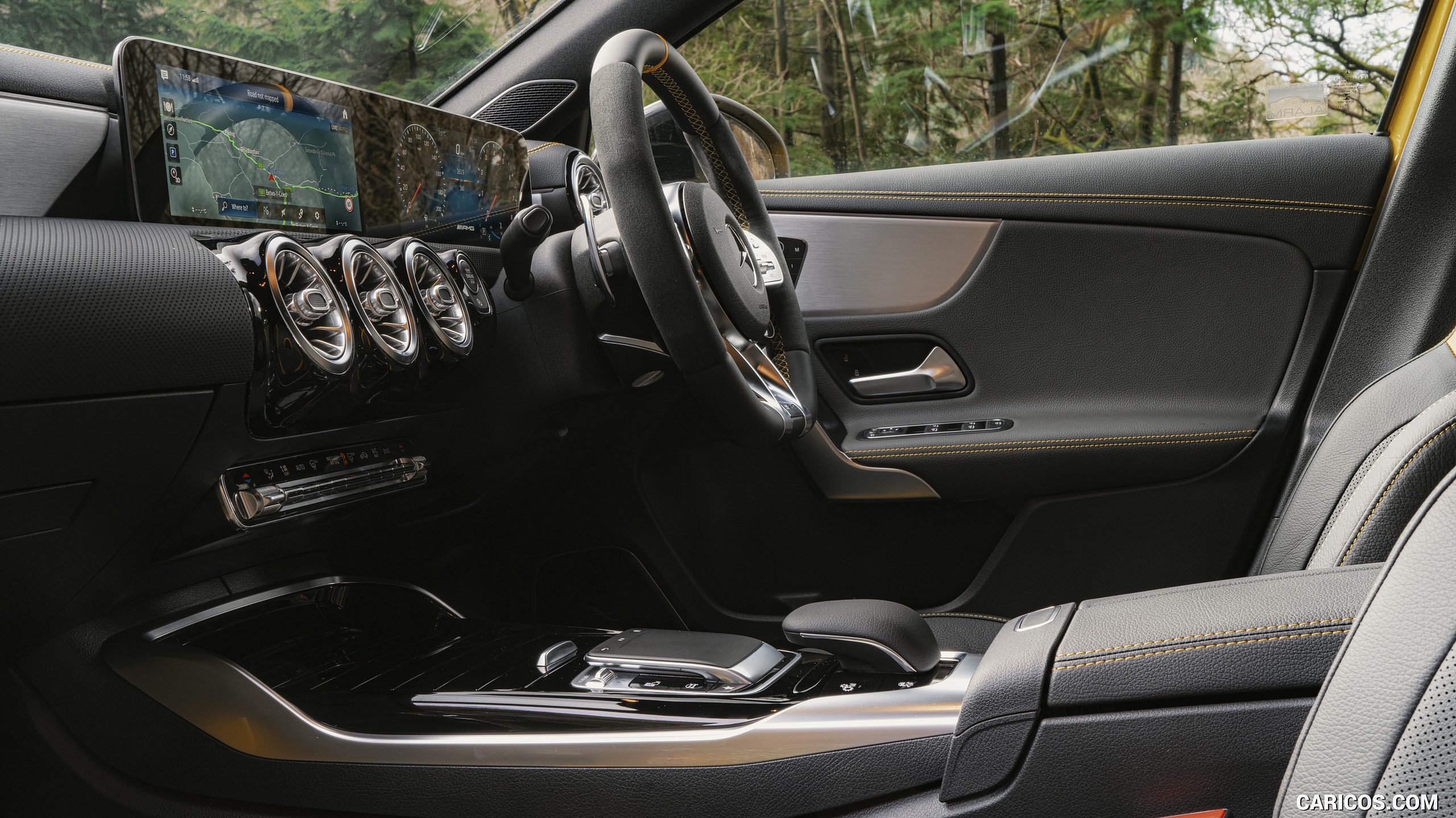 2020 Mercedes-AMG A 45 S (UK-Spec) - Interior, Detail, #183 of 188