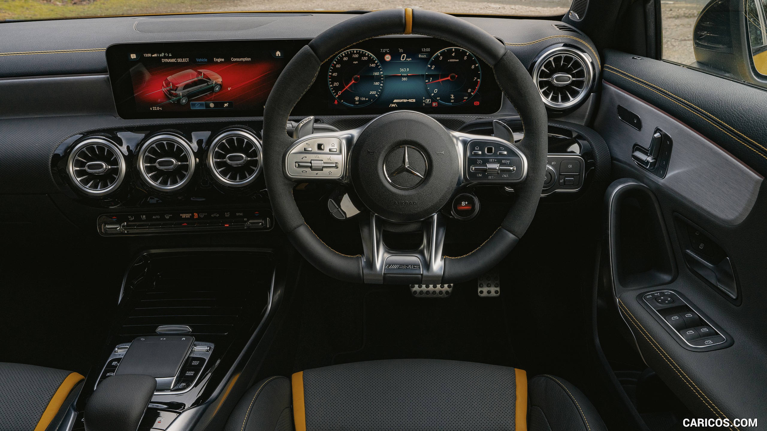 2020 Mercedes-AMG A 45 S (UK-Spec) - Interior, #177 of 188
