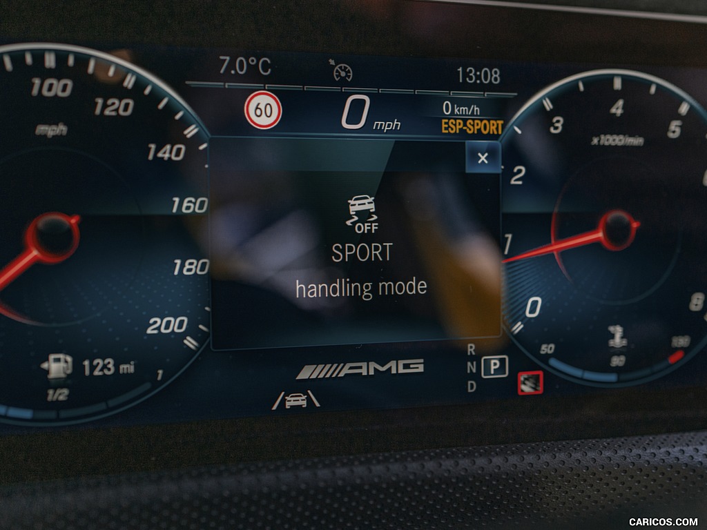 2020 Mercedes-AMG A 45 S (UK-Spec) - Digital Instrument Cluster