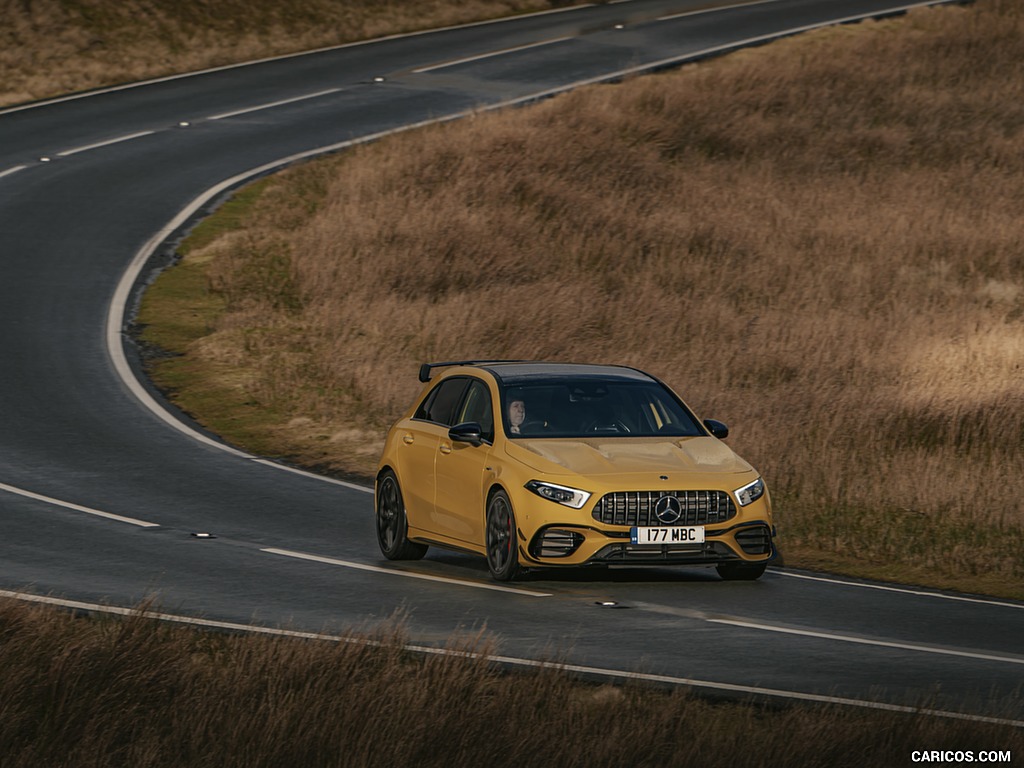 2020 Mercedes-AMG A 45 S (UK-Spec) - Front Three-Quarter