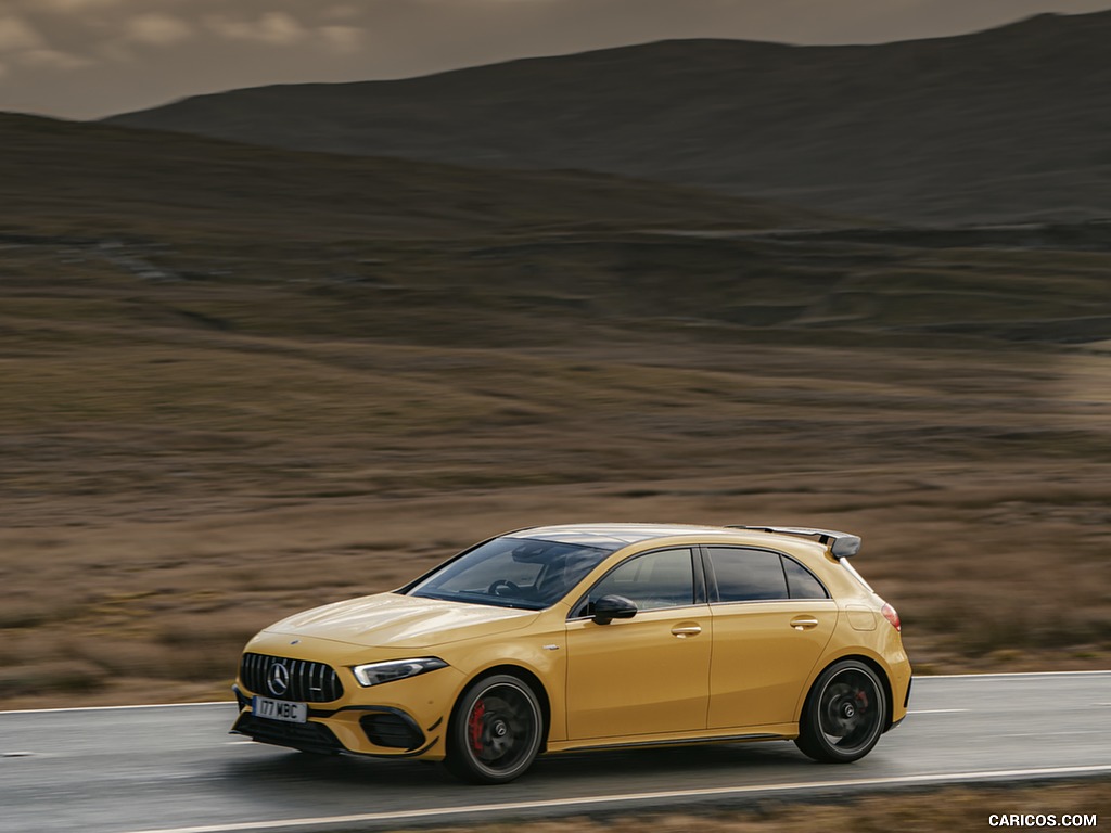 2020 Mercedes-AMG A 45 S (UK-Spec) - Front Three-Quarter