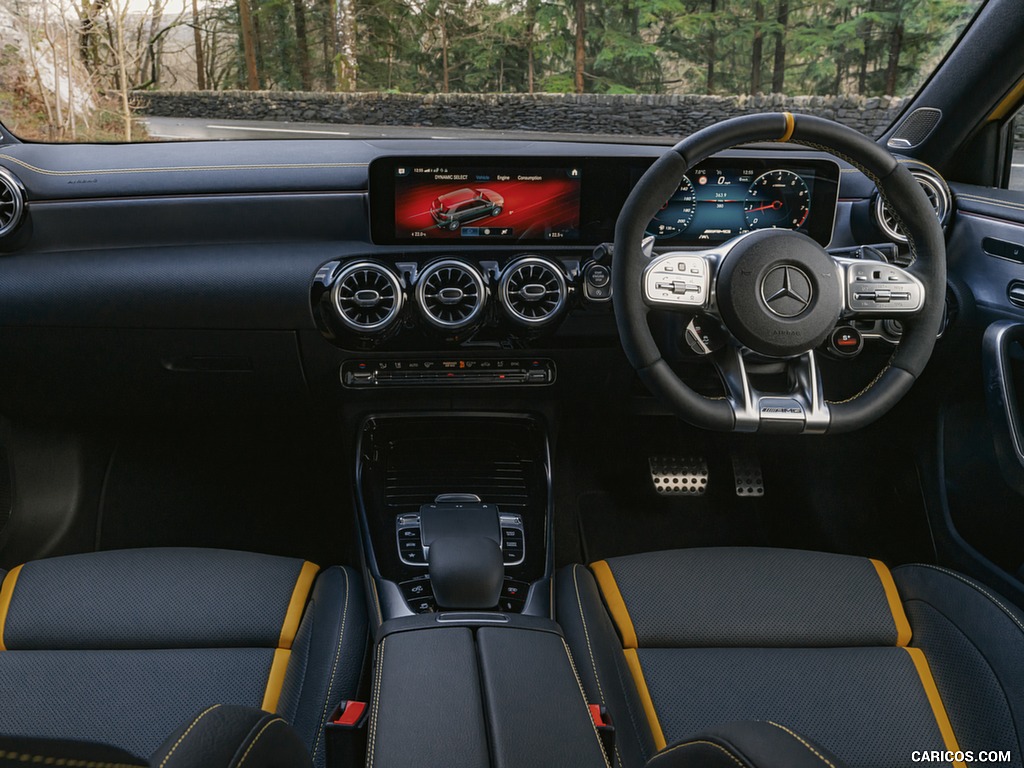 2020 Mercedes-AMG A 45 S (UK-Spec) - Interior, Cockpit