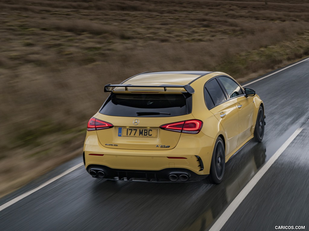 2020 Mercedes-AMG A 45 S (UK-Spec) - Rear Three-Quarter