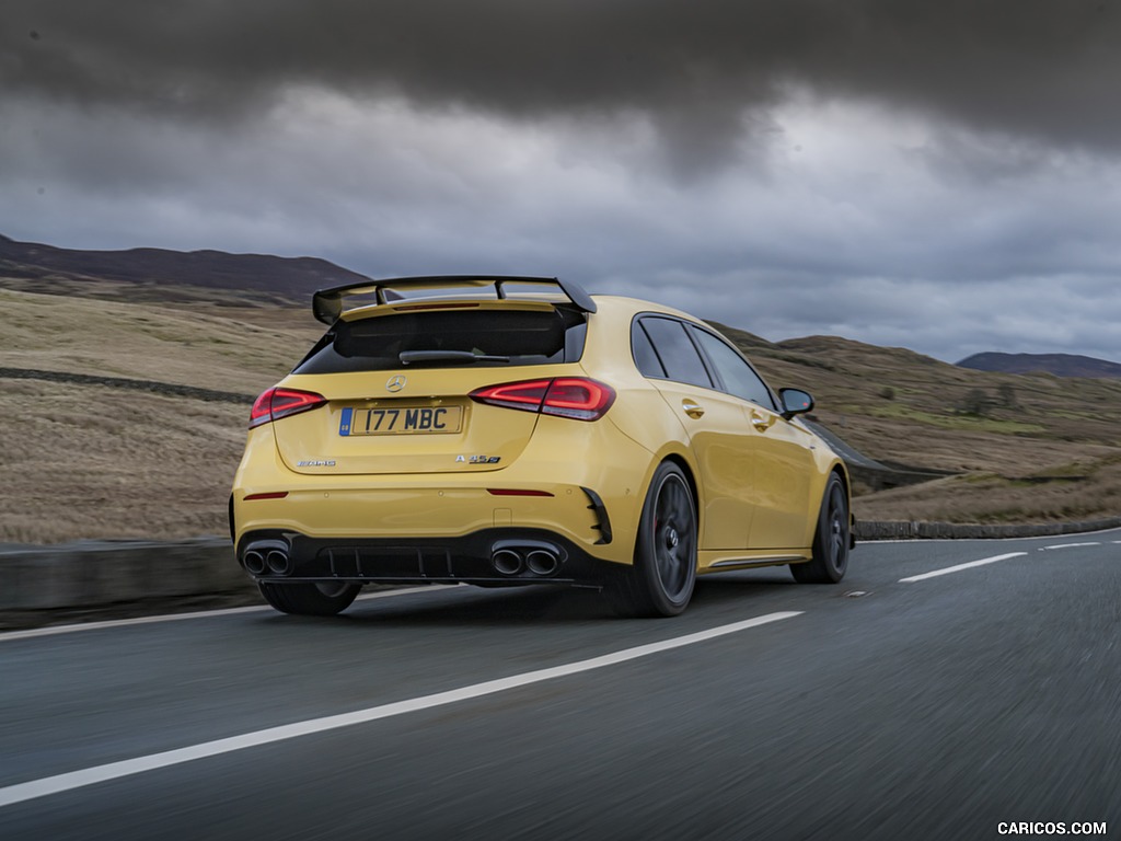 2020 Mercedes-AMG A 45 S (UK-Spec) - Rear Three-Quarter