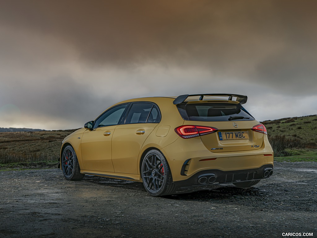 2020 Mercedes-AMG A 45 S (UK-Spec) - Rear Three-Quarter