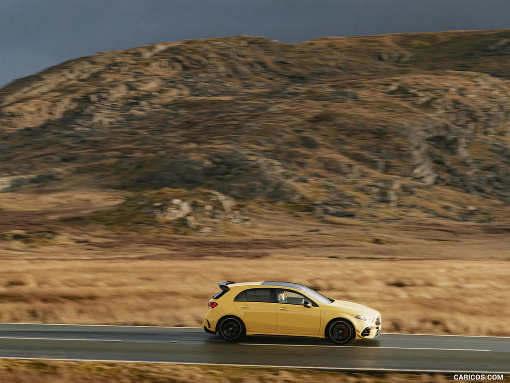 2020 Mercedes-AMG A 45 S (UK-Spec) - Side